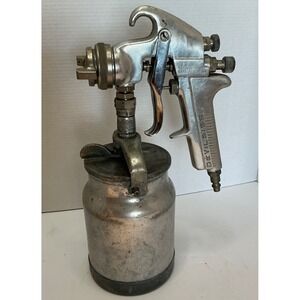 DeVilbiss Vintage JGA‎ Spray Gun KB-555 Pressure Cup Aluminum Automotive Tool